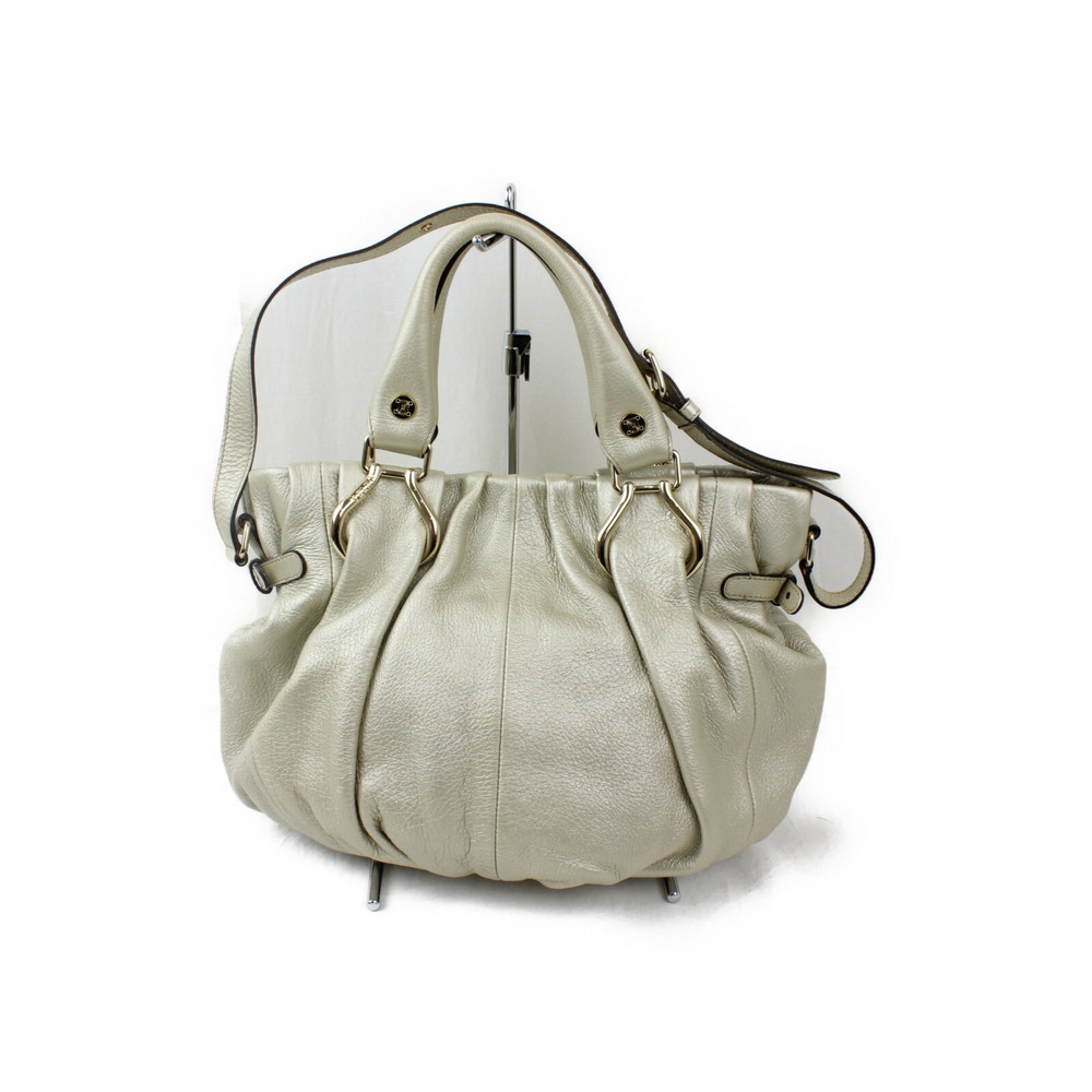 CELINE Pillow Leather Bag Champagne GoldElegant - Picture 4 of 7